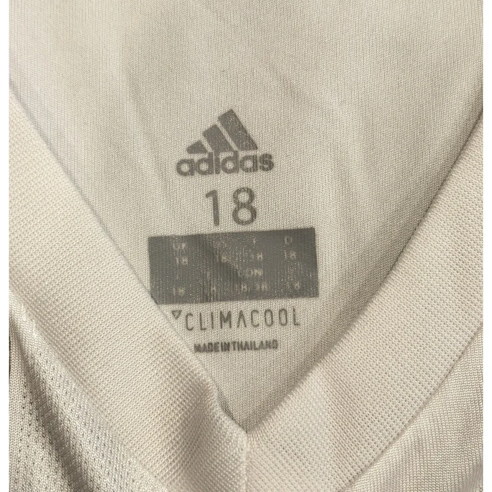 NEW Adidas Real Madrid 17/18 Home Jersey Baby 18MO White FIFA Patch Climacool